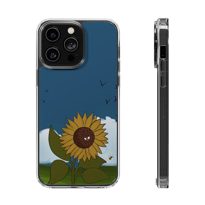 Sunflower Clear Case