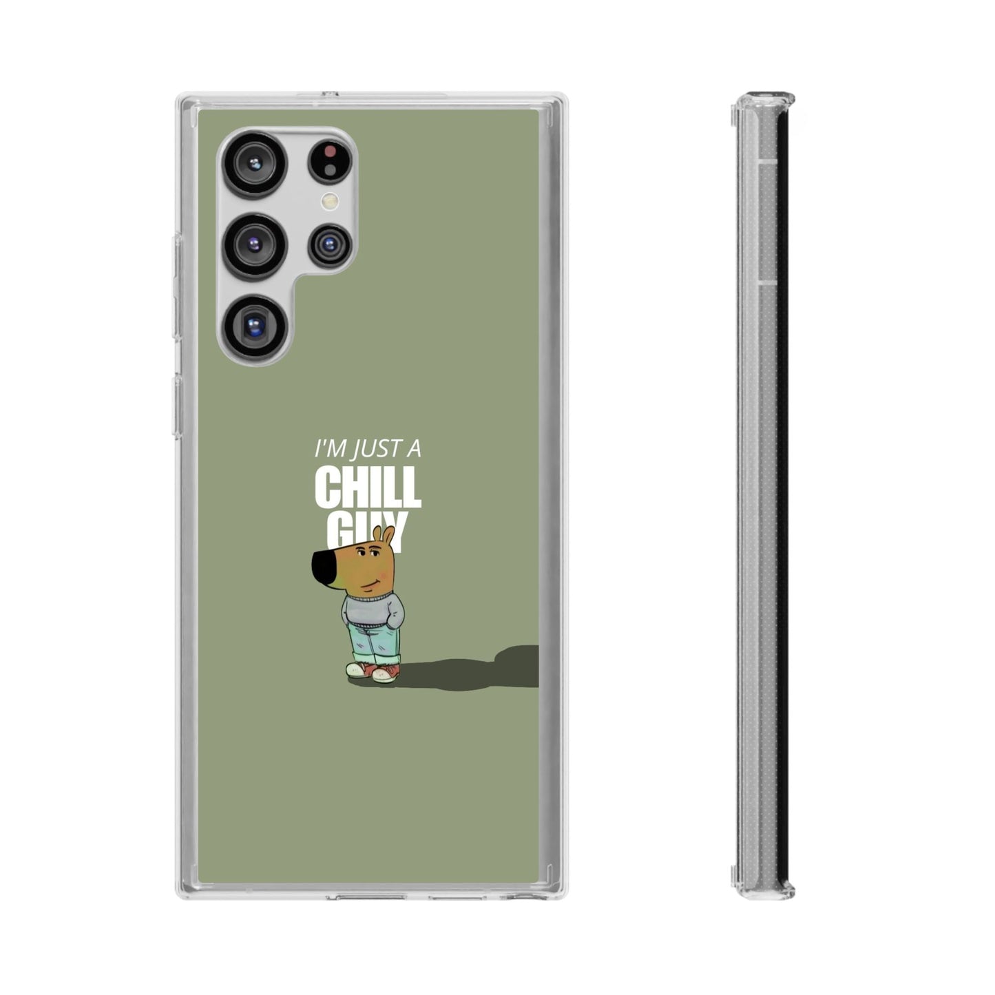 Chill guy Clear Case