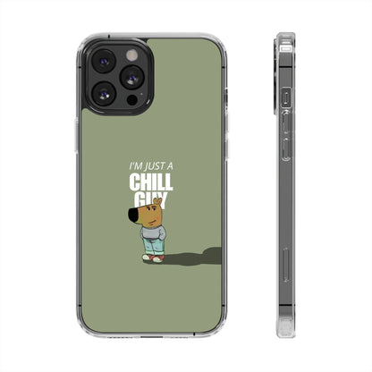 Chill guy Clear Case