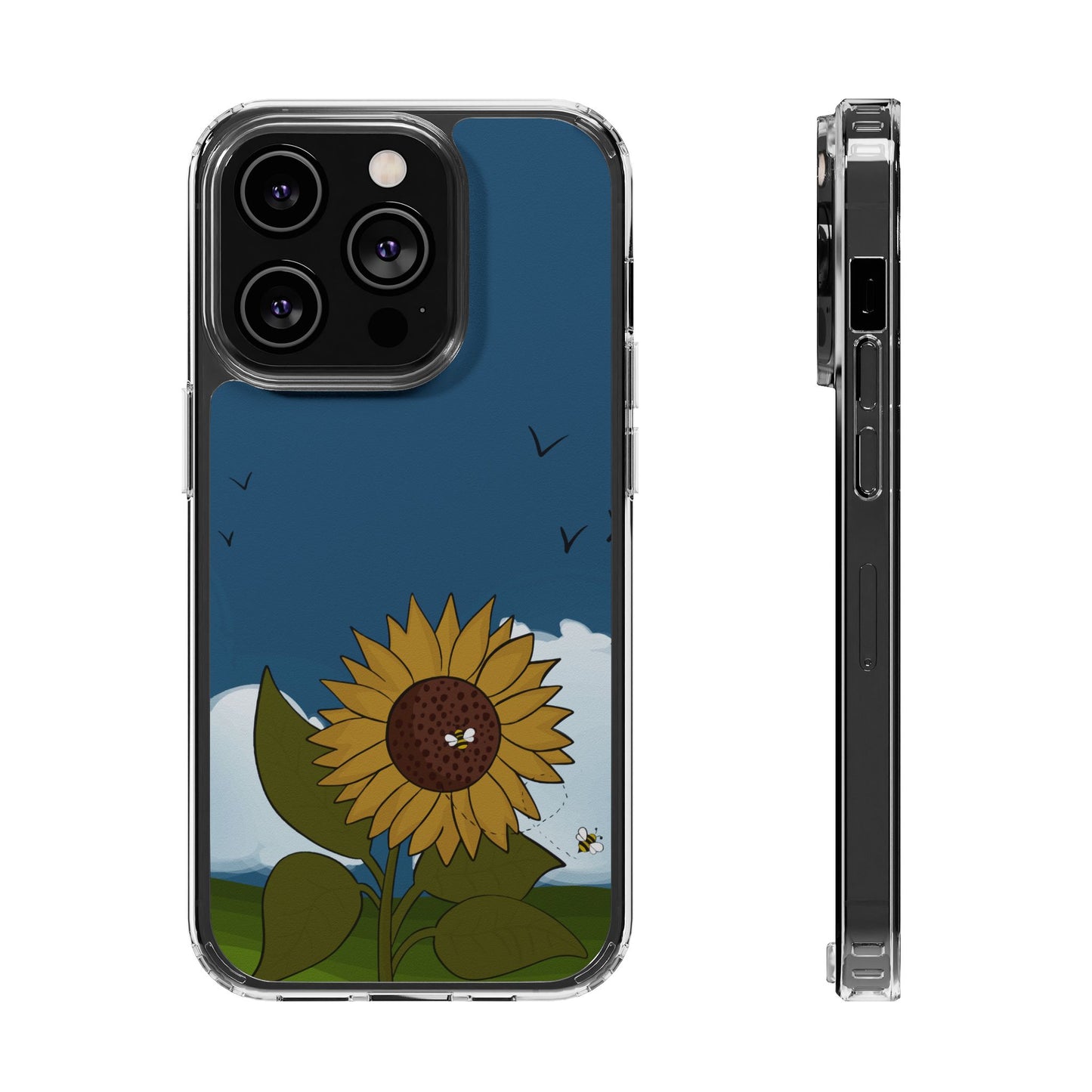 Sunflower Clear Case