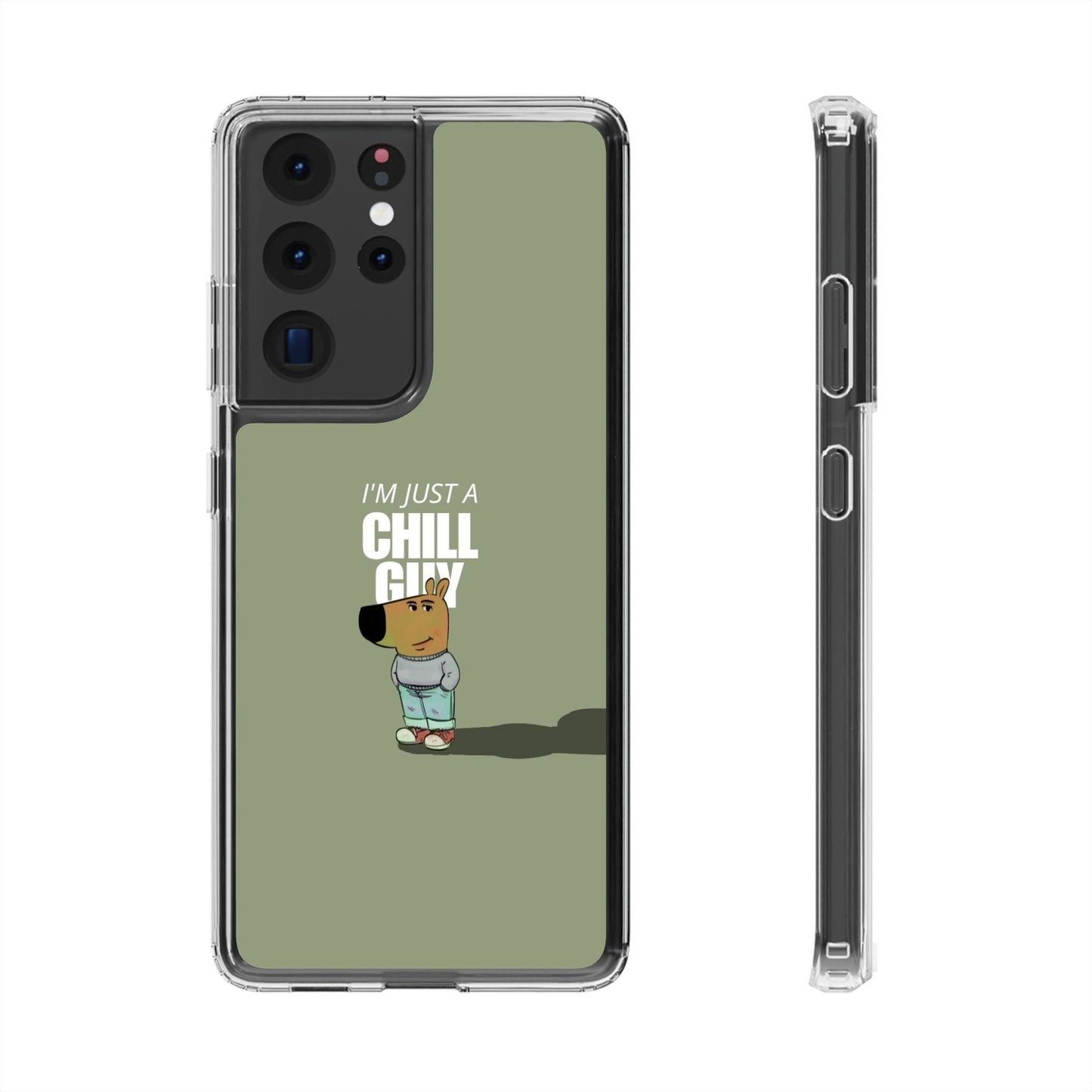 Chill guy Clear Case