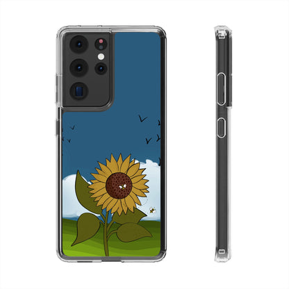 Sunflower Clear Case