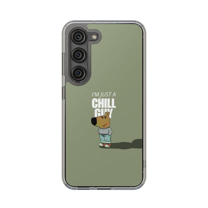 Chill guy Clear Case