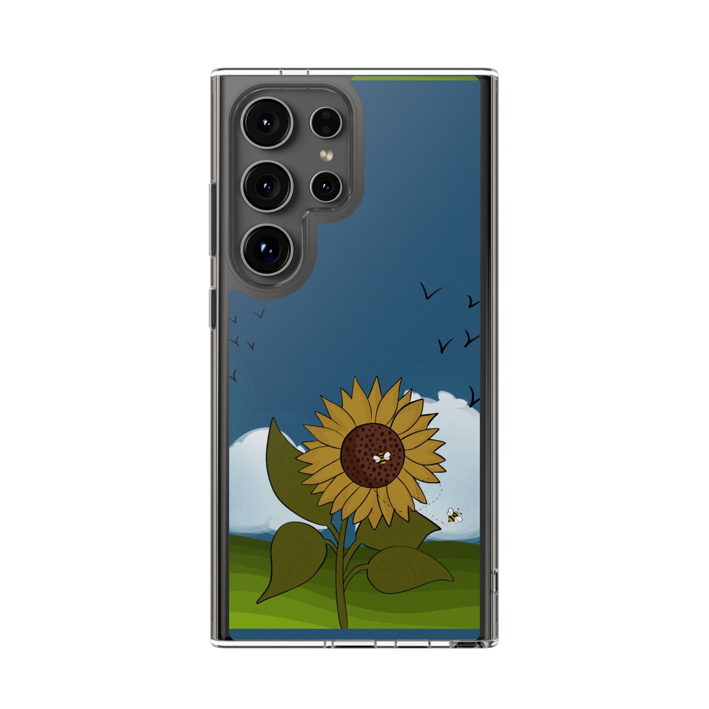 Sunflower Clear Case