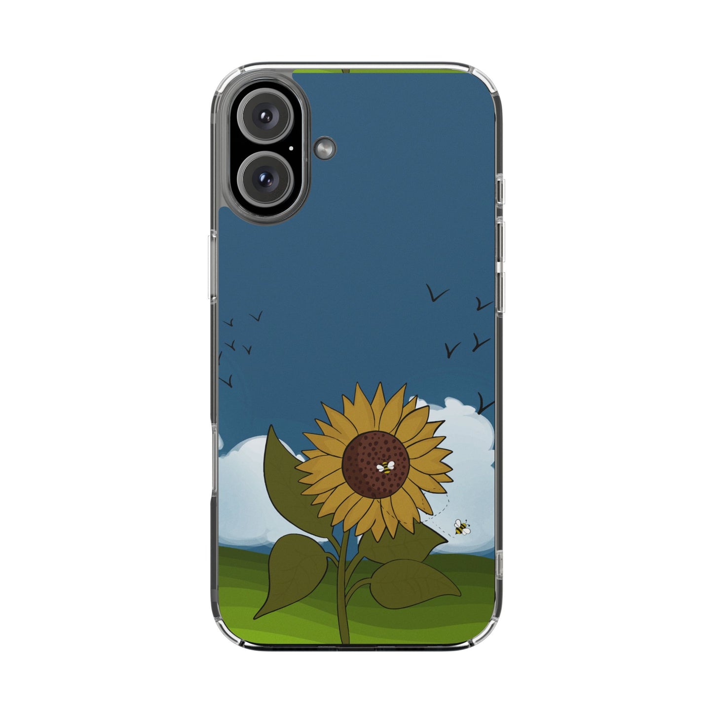 Sunflower Clear Case