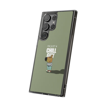 Chill guy Clear Case