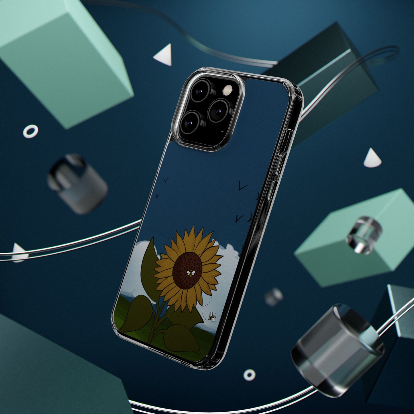 Sunflower Clear Case