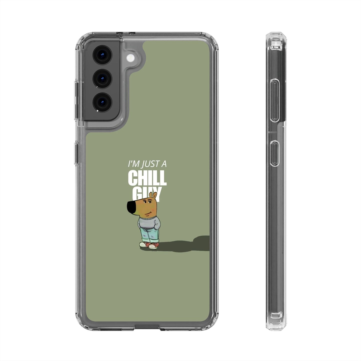 Chill guy Clear Case