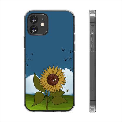 Sunflower Clear Case