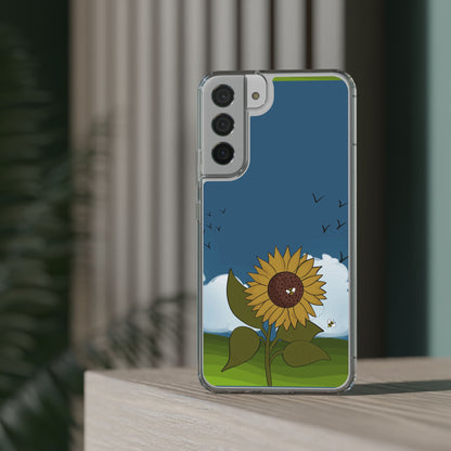 Sunflower Clear Case