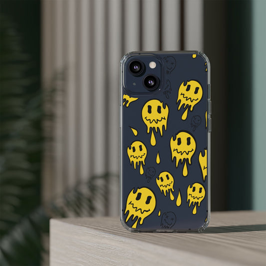 Transparent Happy Face Clear Case