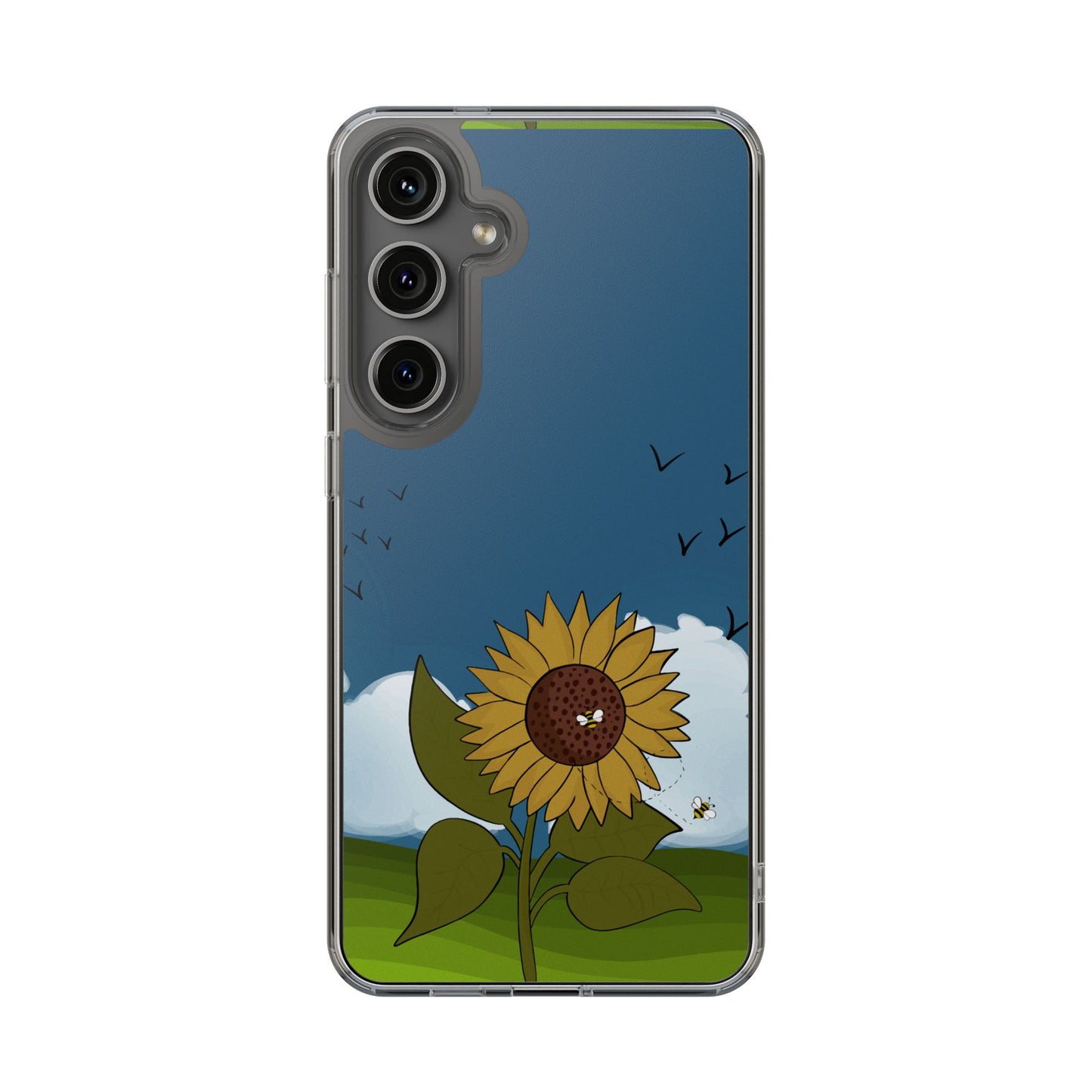 Sunflower Clear Case