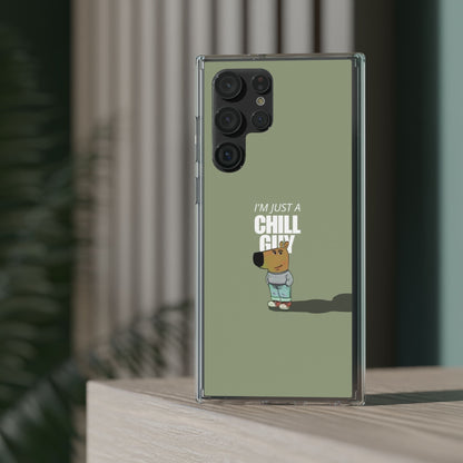 Chill guy Clear Case