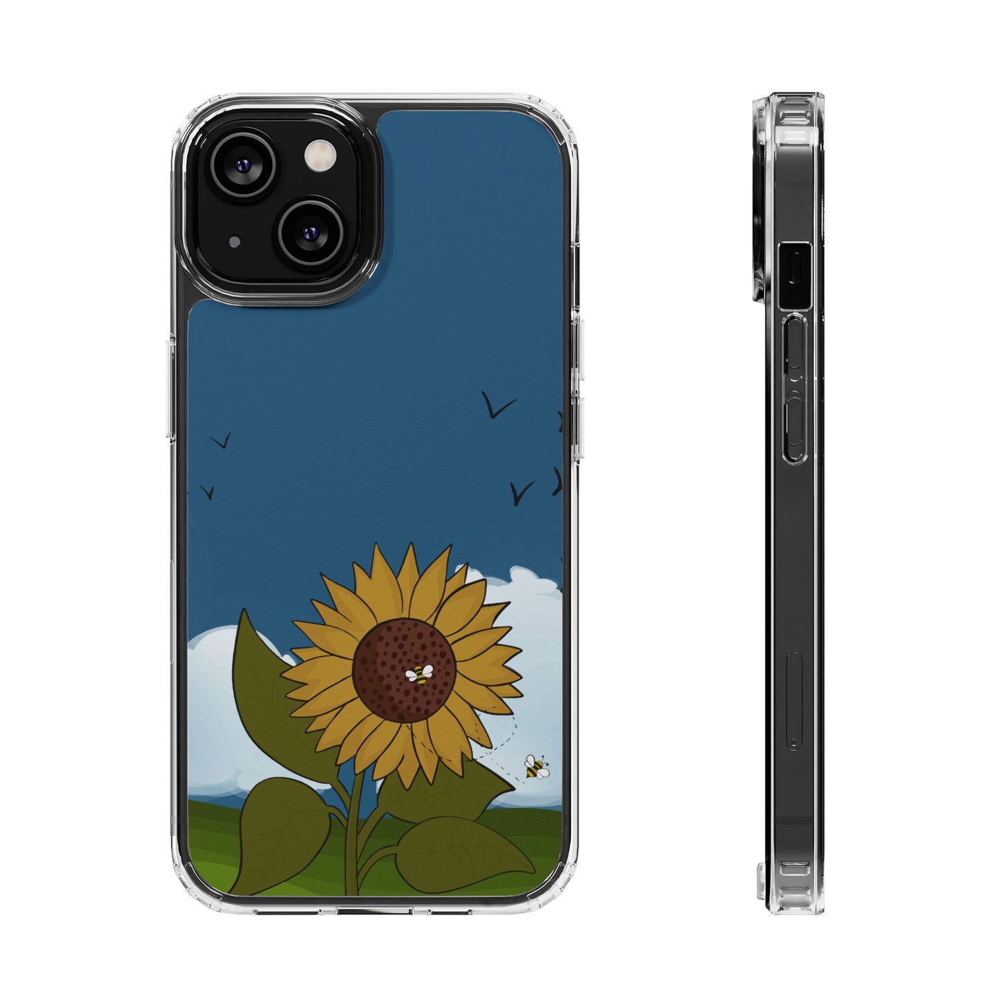 Sunflower Clear Case