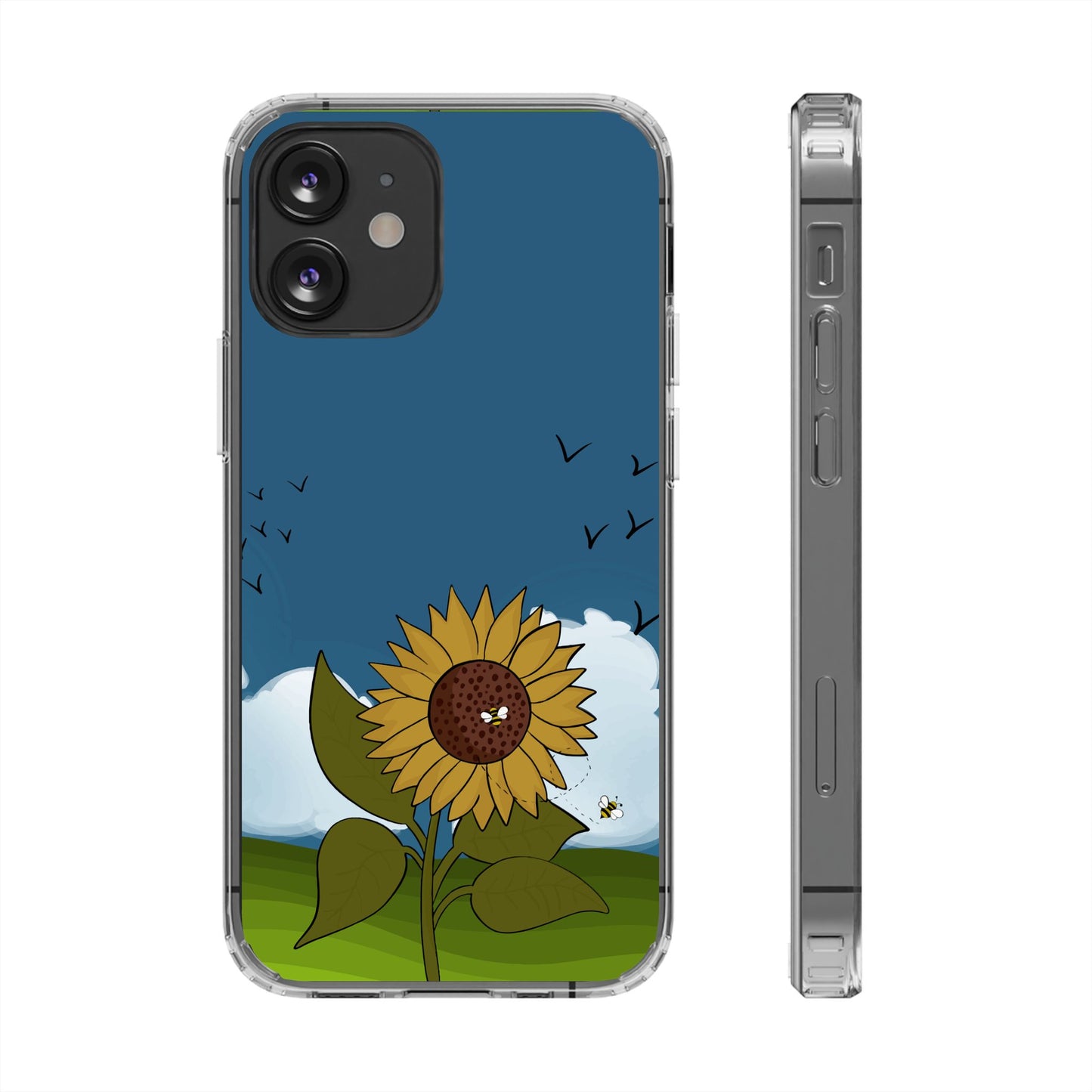 Sunflower Clear Case