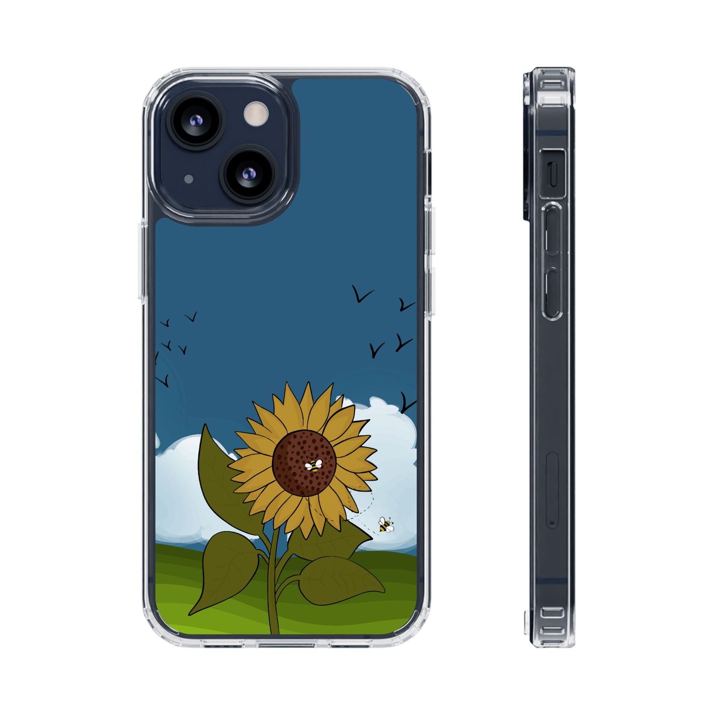 Sunflower Clear Case