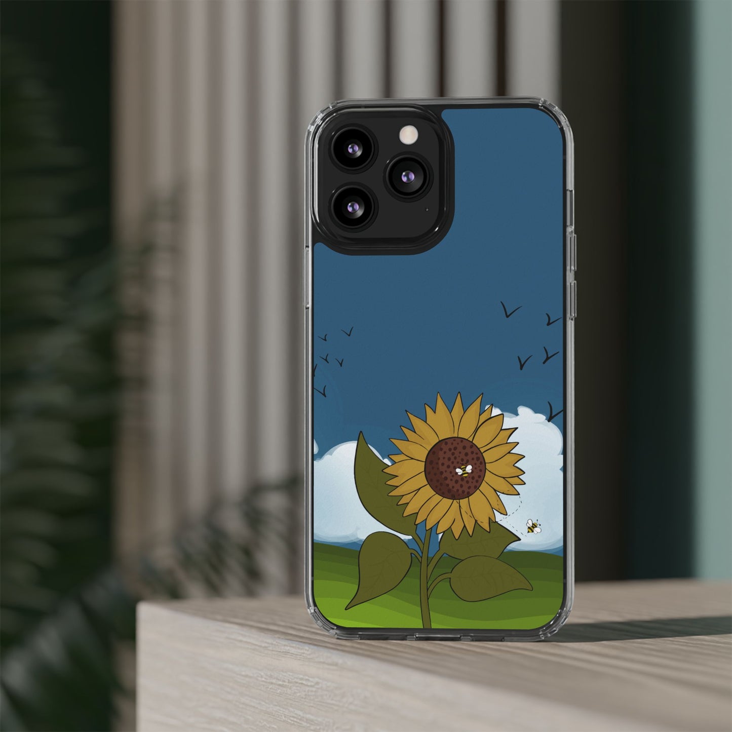 Sunflower Clear Case