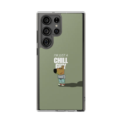 Chill guy Clear Case