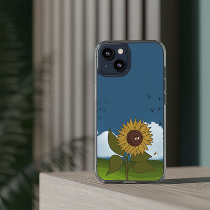 Sunflower Clear Case