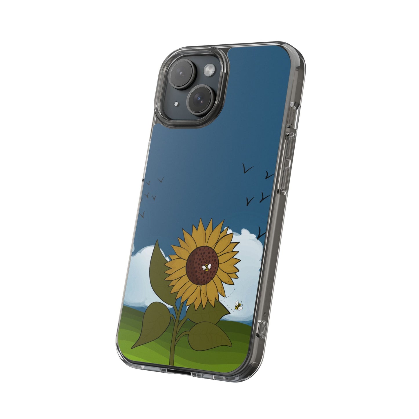 Sunflower Clear Case