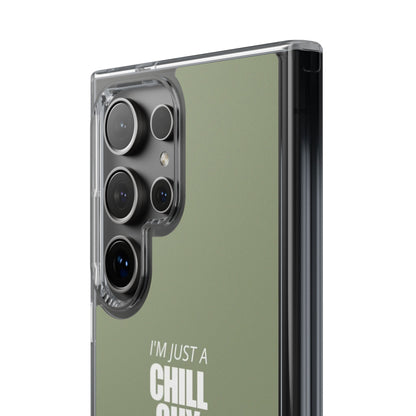 Chill guy Clear Case