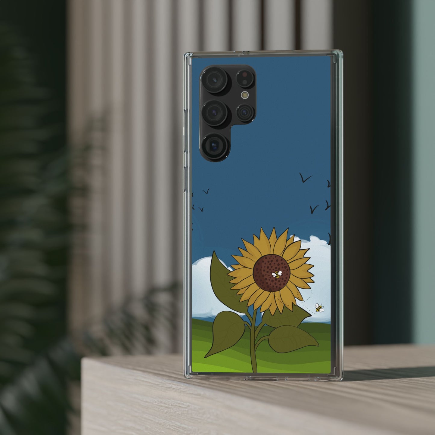 Sunflower Clear Case