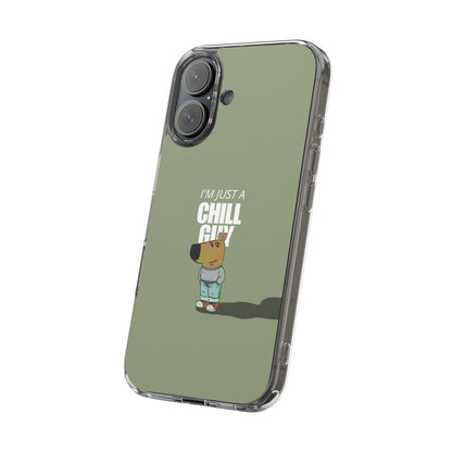 Chill guy Clear Case