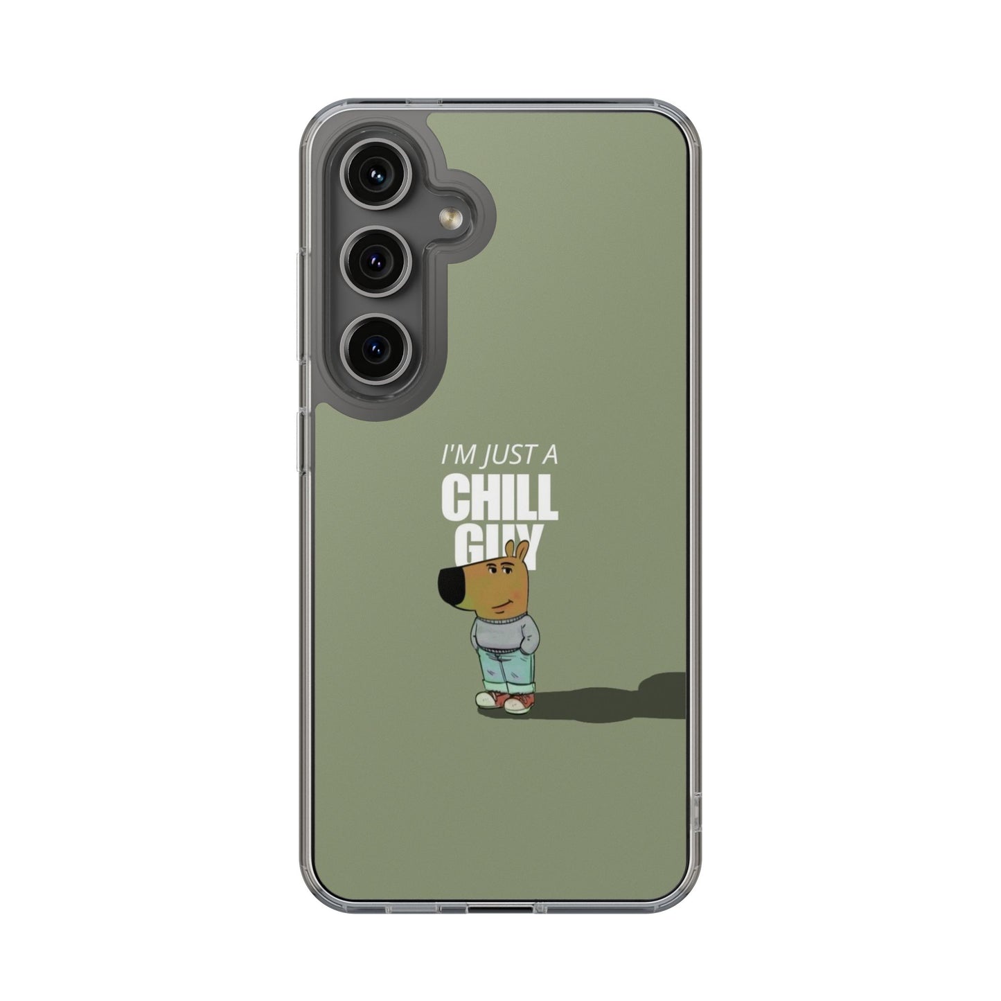 Chill guy Clear Case