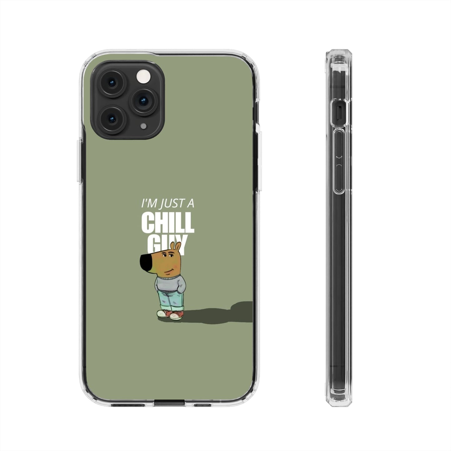 Chill guy Clear Case