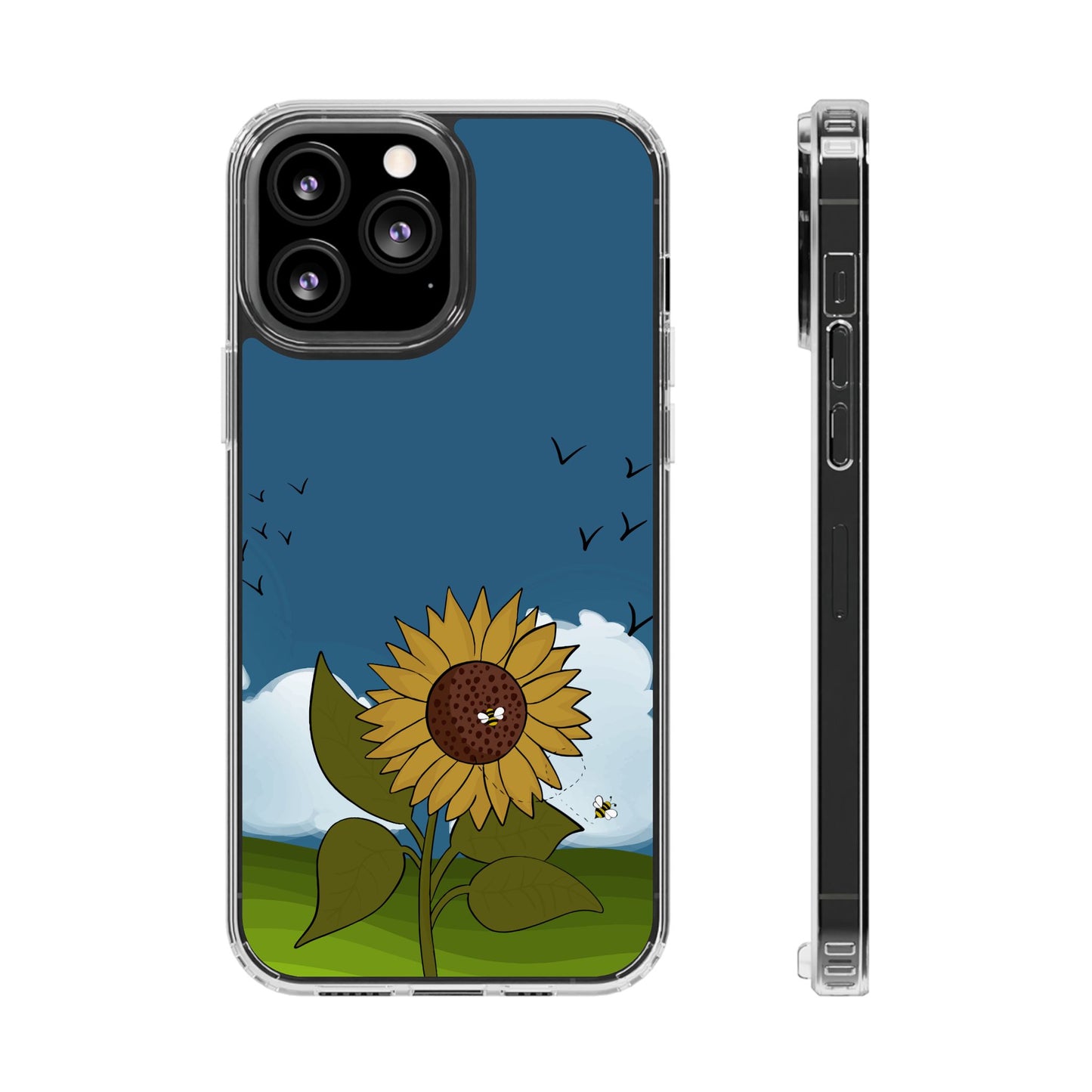 Sunflower Clear Case