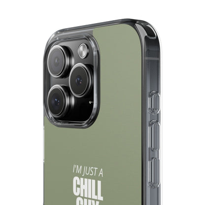 Chill guy Clear Case