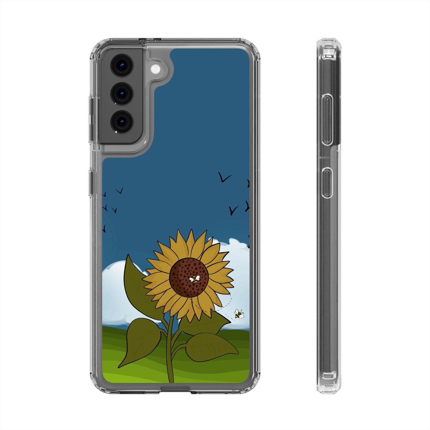 Sunflower Clear Case