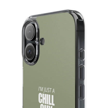 Chill guy Clear Case