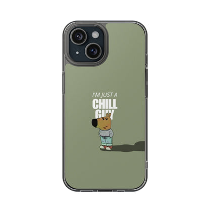 Chill guy Clear Case