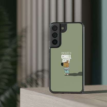 Chill guy Clear Case