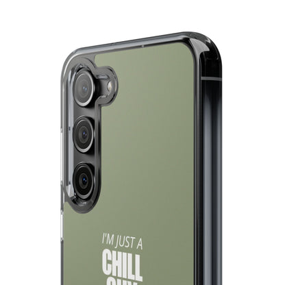 Chill guy Clear Case