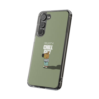 Chill guy Clear Case