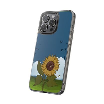 Sunflower Clear Case