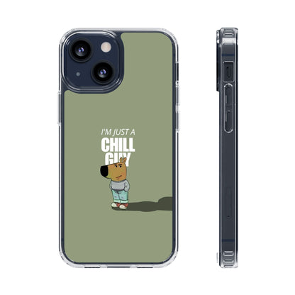 Chill guy Clear Case