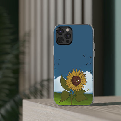 Sunflower Clear Case