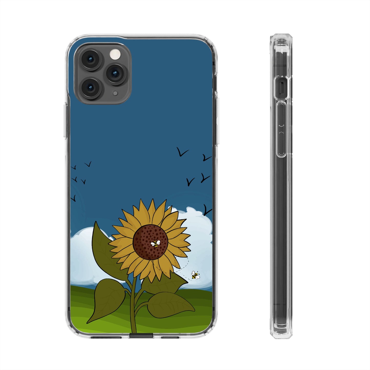 Sunflower Clear Case