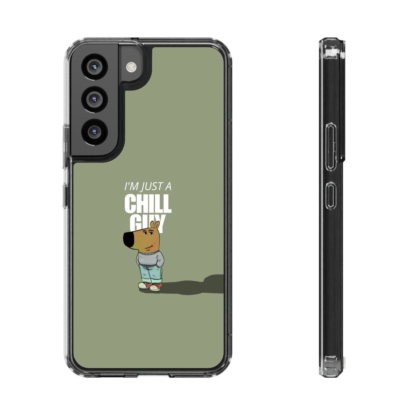 Chill guy Clear Case