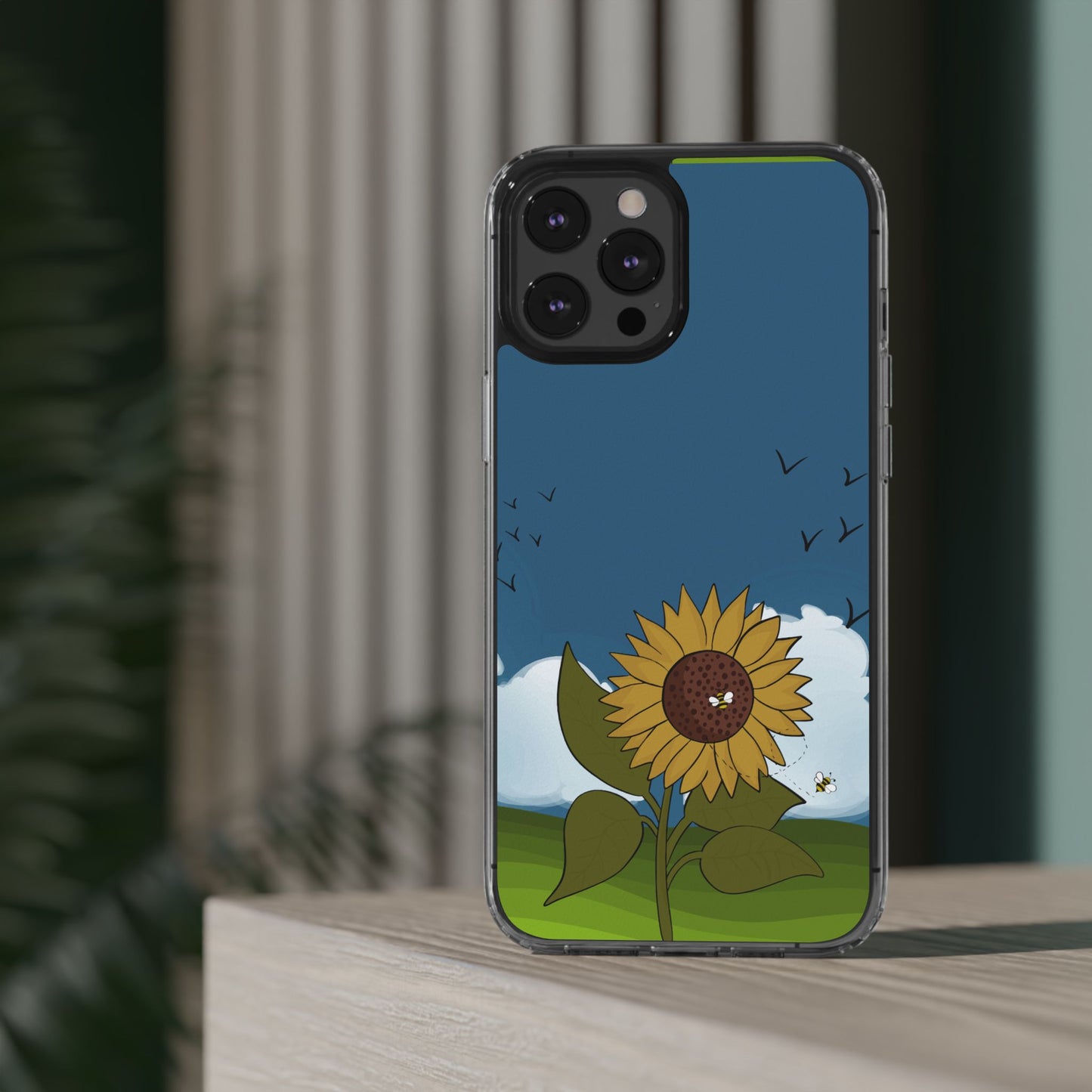 Sunflower Clear Case