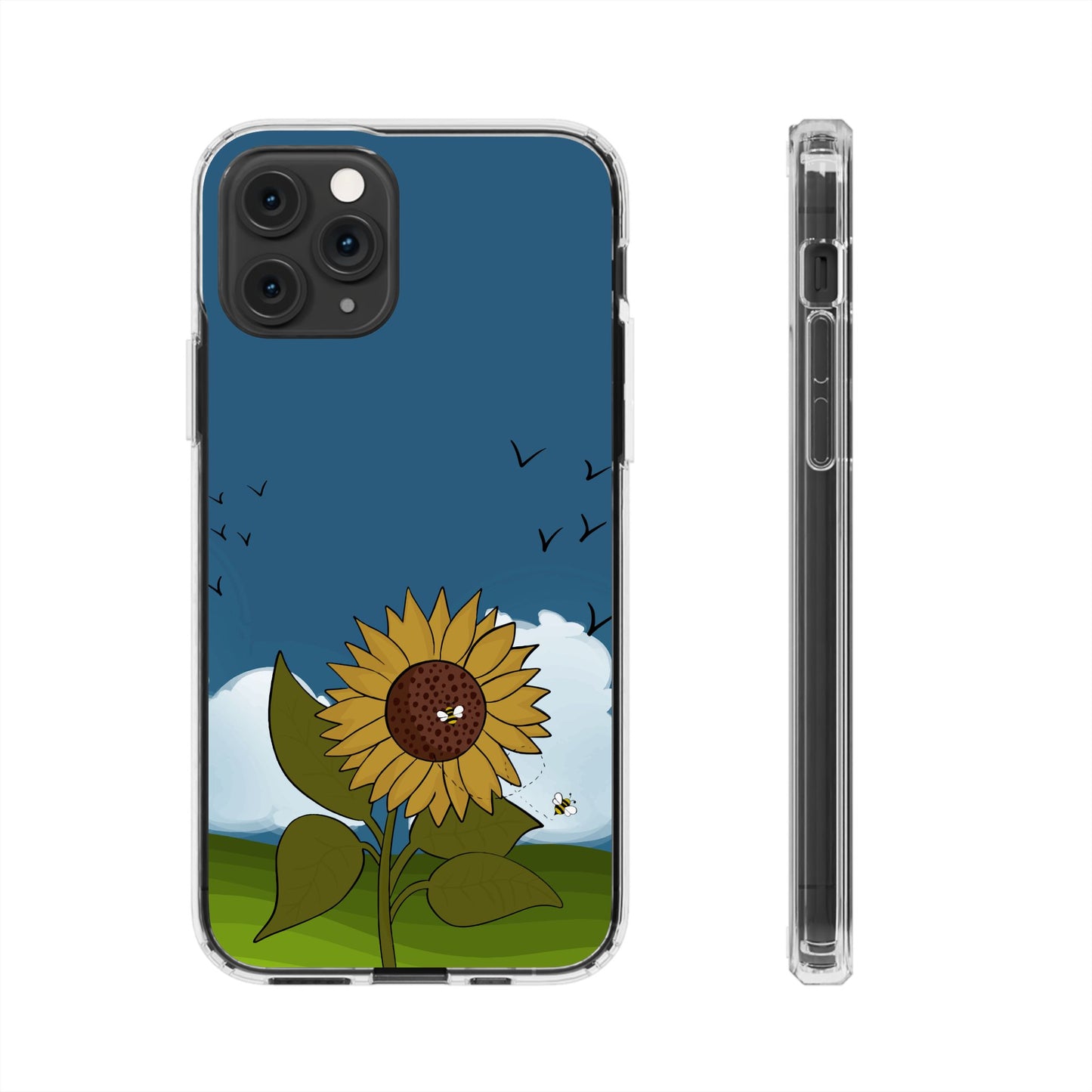 Sunflower Clear Case