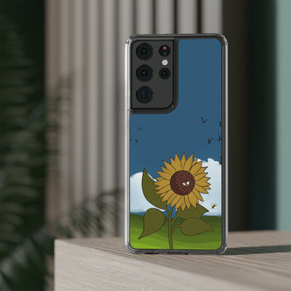 Sunflower Clear Case