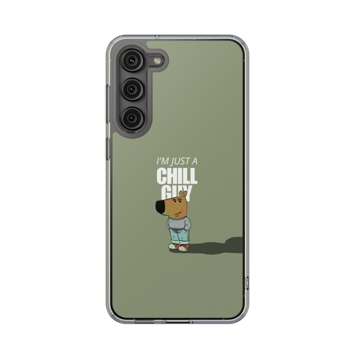 Chill guy Clear Case