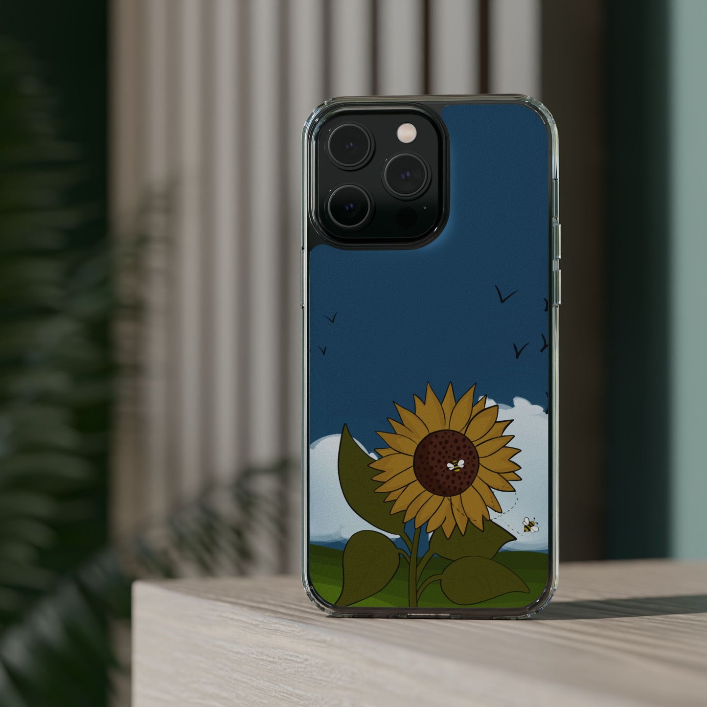 Sunflower Clear Case