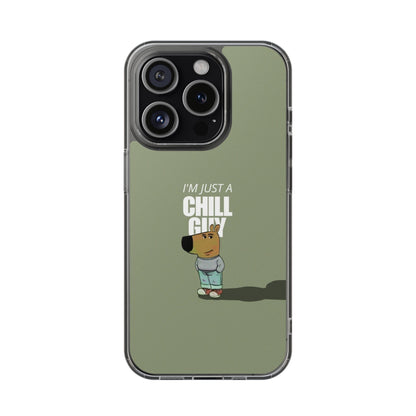 Chill guy Clear Case