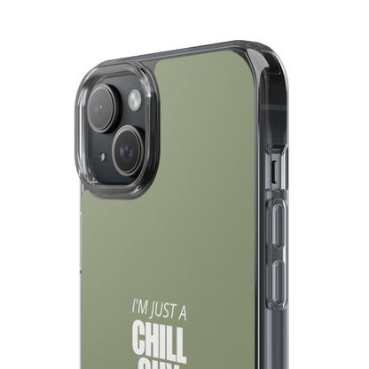 Chill guy Clear Case