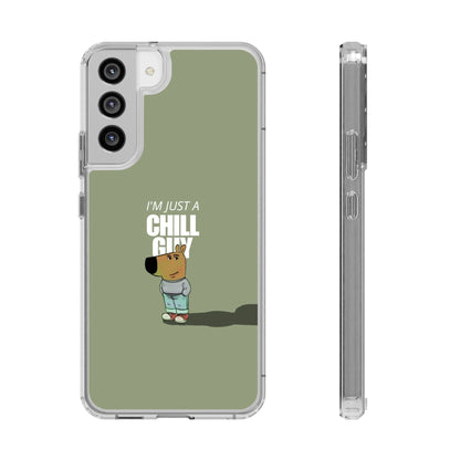 Chill guy Clear Case